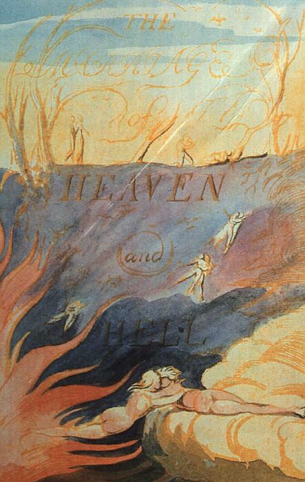 Blake, William The Marriage of Heaven Hell Sweden oil painting art